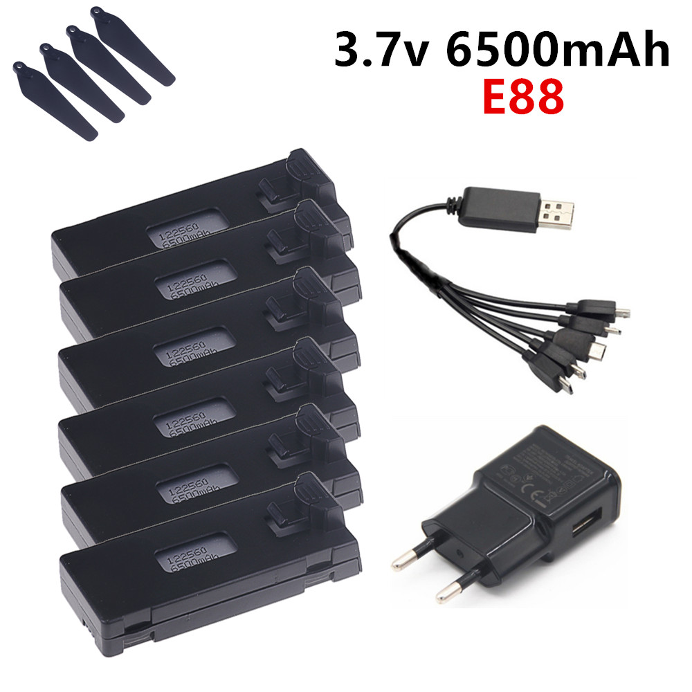 Eachine Drone E58 - Batterie Lipo 3.7V 6500mAh pour E88
