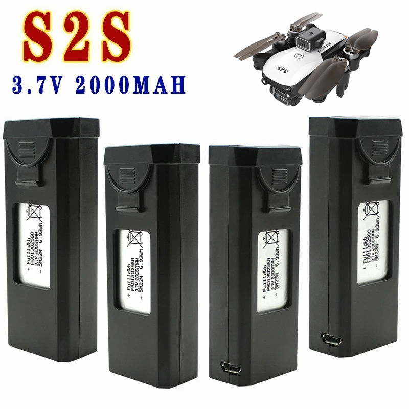 Batterie pour Drone S2S 3.7V 2 - Eachine Drone E58 avis et prix